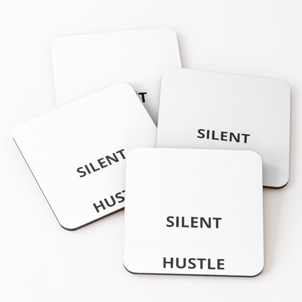 Item preview, Silent Hustle - Motivational Streetwear designed and sold by SparkThreadz.