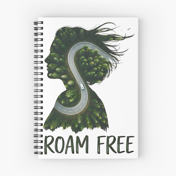 Item preview, Roam Free Camper Van Winding Road Double Exposure designed and sold by LSphere Art.