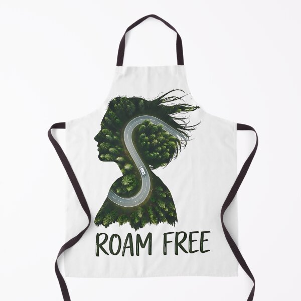 Item preview, Roam Free Camper Van Winding Road Double Exposure designed and sold by LSphere Art.