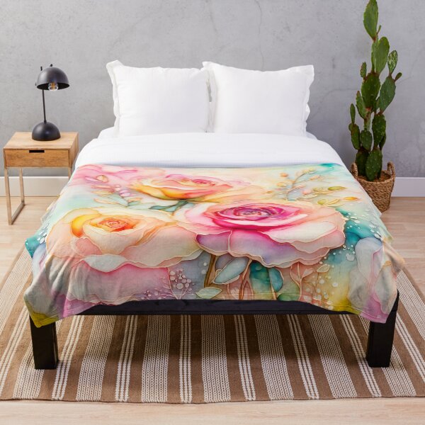 Item preview,  Sweet and Tender Happy Roses - Modern Art designed and sold by Lightworker11.
