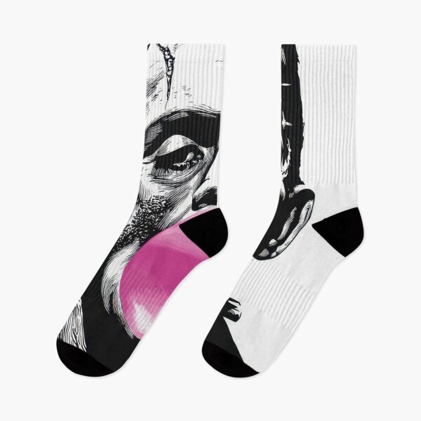 Item preview, Frankenstein blows a pink bubble designed and sold by anytka.