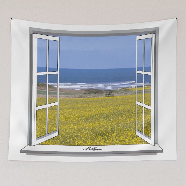 Item preview, Open window and sea view designed and sold by Millysuewood.