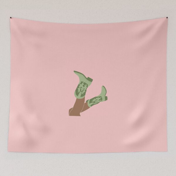Item preview, Classic Western Cowboy Boots Cowgirl Country Style Wall Print designed and sold by Just A Girly.