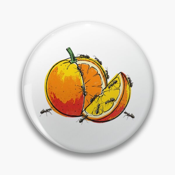 Item preview, Vintage Orange Slice & Ants Pop Art Design designed and sold by Fluidic-Space.