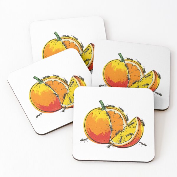 Item preview, Vintage Orange Slice & Ants Pop Art Design designed and sold by Fluidic-Space.