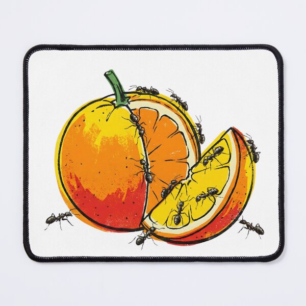 Item preview, Vintage Orange Slice & Ants Pop Art Design designed and sold by Fluidic-Space.