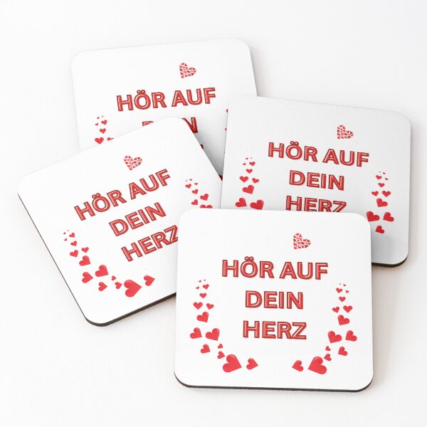 Item preview, Listen to your heart – Minimalist statement design designed and sold by Katja LebenFreude.
