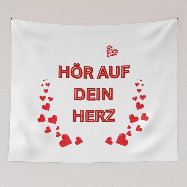 Item preview, Listen to your heart – Minimalist statement design designed and sold by Katja LebenFreude.