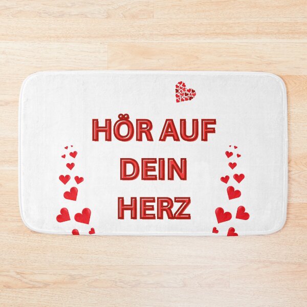 Item preview, Listen to your heart – Minimalist statement design designed and sold by Katja LebenFreude.
