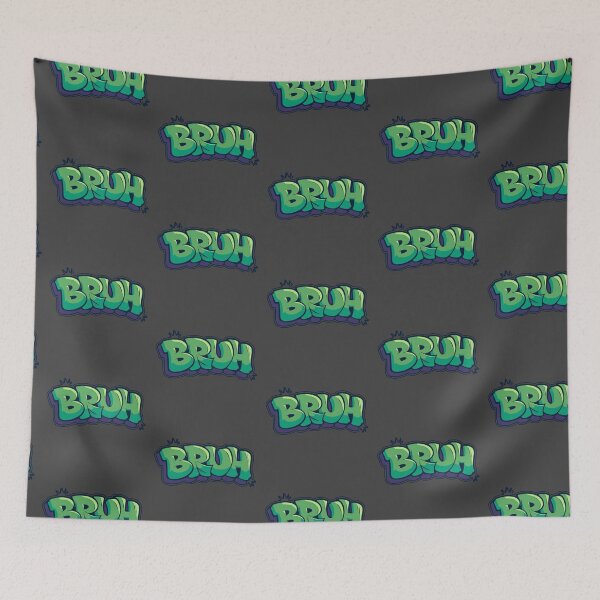 Item preview, Graffiti "BRUH" sticker designed and sold by MendaciousMina.