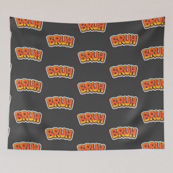 Item preview, Graffiti "BRUH" sticker designed and sold by MendaciousMina.