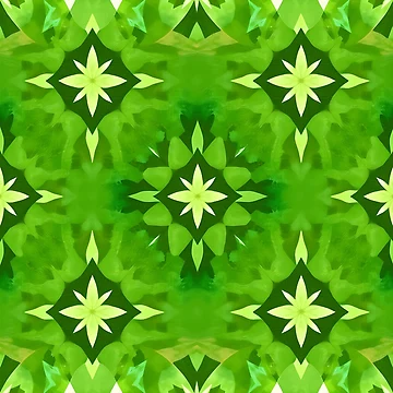 Artwork thumbnail, Green Abstract Pattern by GraphicsClub