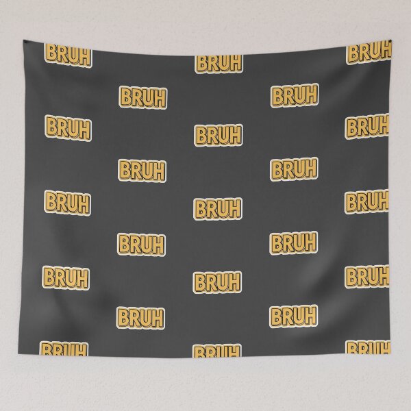 Item preview, "BRUH" sticker designed and sold by MendaciousMina.