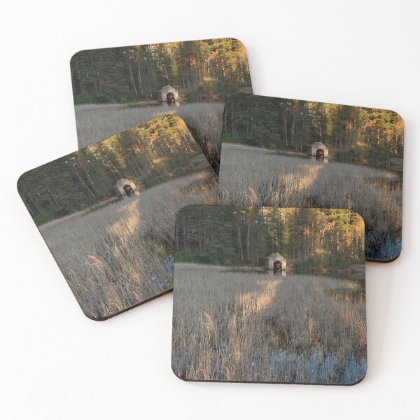 Item preview, boathouse, birsemore loch designed and sold by codaimages.
