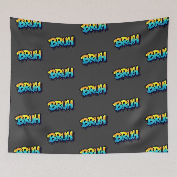 Item preview, Graffiti "BRUH" sticker designed and sold by MendaciousMina.