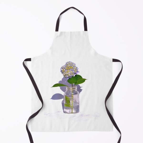 Item preview, Romantic elegant Purple Blue Hydrangea in mason jar designed and sold by hollycooper.
