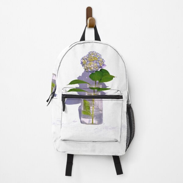 Item preview, Romantic elegant Purple Blue Hydrangea in mason jar designed and sold by hollycooper.