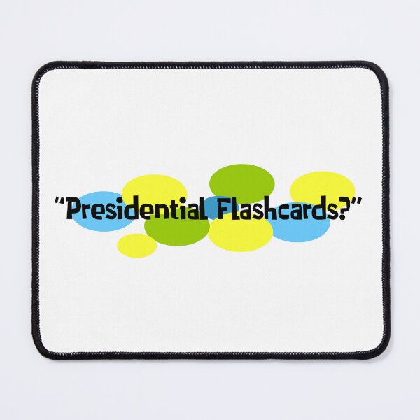 Item preview, Presidential Flashcards designed and sold by Normbot2000.
