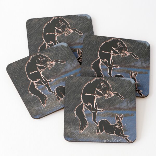 Item preview, Survival : Wolf & Hare by BellaDonna De Wolf  designed and sold by BellaDonnaDeWolf.