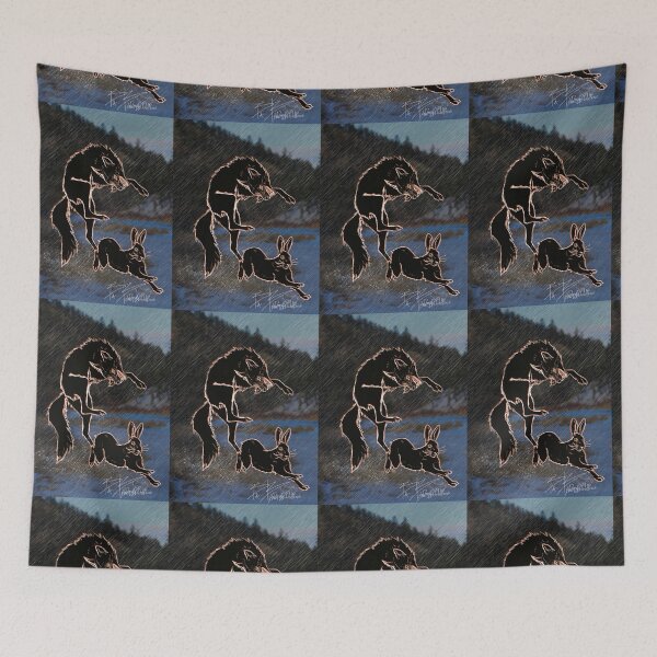 Item preview, Survival : Wolf & Hare by BellaDonna De Wolf  designed and sold by BellaDonnaDeWolf.
