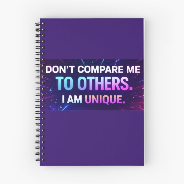 Item preview, Don’t Compare Me To Others I Am Unique Sticker designed and sold by Scro-Ciob-Shop.