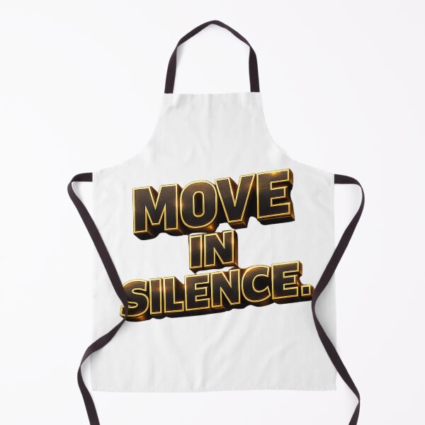 Item preview, Move In Silence Quote T-Shirt | Motivational Hustle Mindset Streetwear Design designed and sold by Combat Skies.
