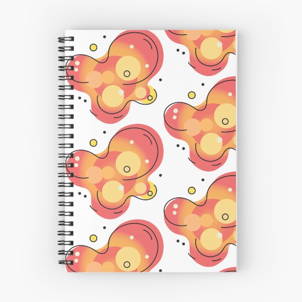 Item preview, Warm orange kawaii blob designed and sold by BetweenForms.