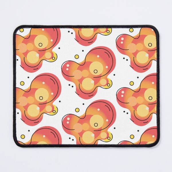 Item preview, Warm orange kawaii blob designed and sold by BetweenForms.