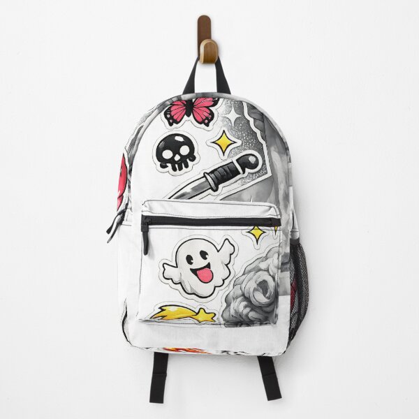 Item preview, Creepy-Cute Stickerbomb Marble Icon designed and sold by Markhor Supply.