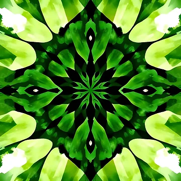 Artwork thumbnail, Green Abstract Pattern by GraphicsClub