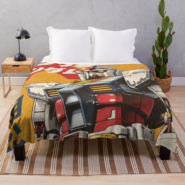 Item preview, Retro Yellow RX-78-2 Gundam designed and sold by AnimeArsenalPrints.
