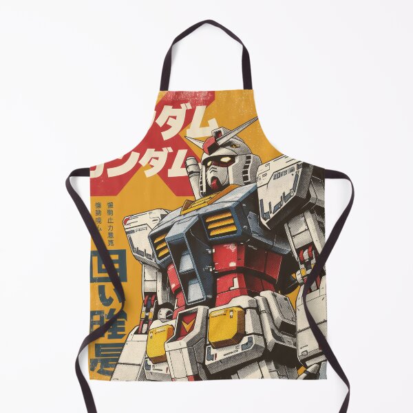 Item preview, Retro Yellow RX-78-2 Gundam designed and sold by AnimeArsenalPrints.