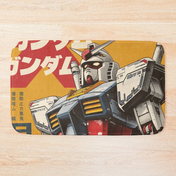 Item preview, Retro Yellow RX-78-2 Gundam designed and sold by AnimeArsenalPrints.