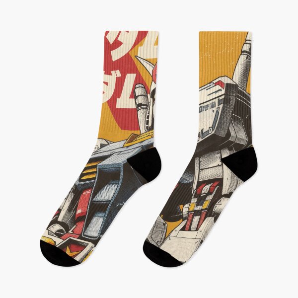 Item preview, Retro Yellow RX-78-2 Gundam designed and sold by AnimeArsenalPrints.
