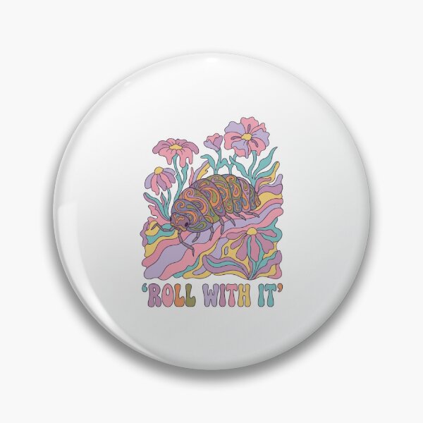 Item preview, Groovy Psychedelic Roly Poly Isopod designed and sold by mergmart.