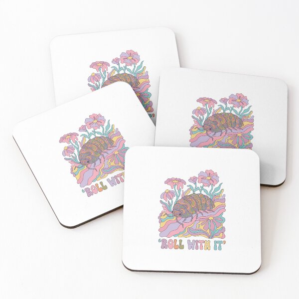 Item preview, Groovy Psychedelic Roly Poly Isopod designed and sold by mergmart.