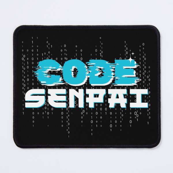 Item preview, Code Senpai - Funny Anime Programmer & Glitch Hacker Aesthetic designed and sold by JB-designstudio.