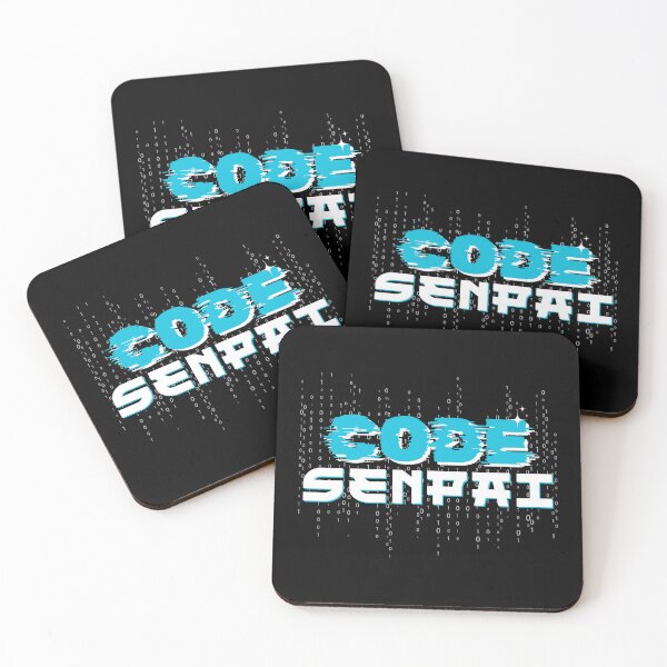 Item preview, Code Senpai - Funny Anime Programmer & Glitch Hacker Aesthetic designed and sold by JB-designstudio.