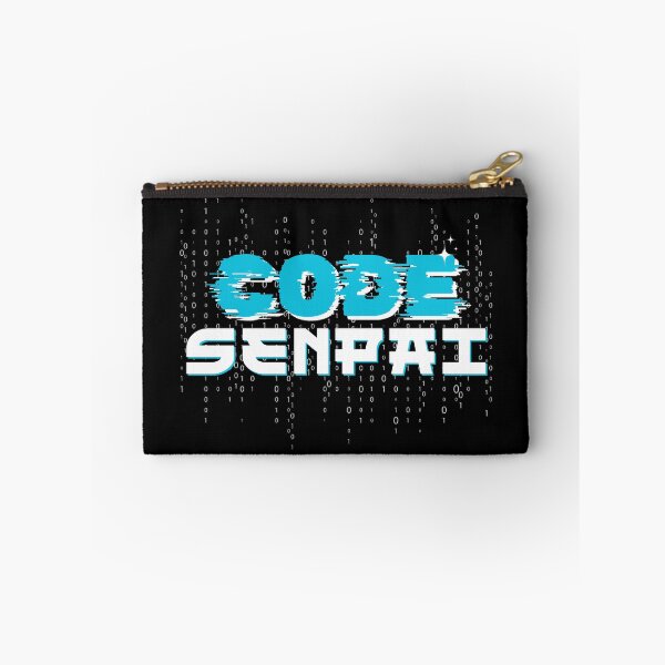 Item preview, Code Senpai - Funny Anime Programmer & Glitch Hacker Aesthetic designed and sold by JB-designstudio.