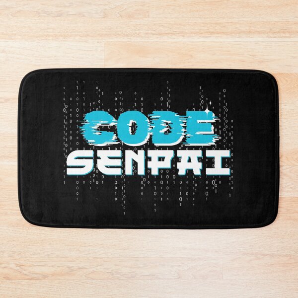 Item preview, Code Senpai - Funny Anime Programmer & Glitch Hacker Aesthetic designed and sold by JB-designstudio.