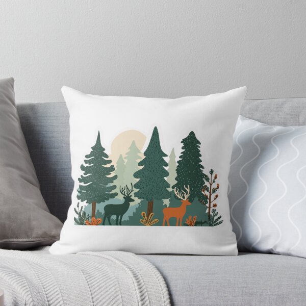 Item preview, Peaceful forest deer designed and sold by MendaciousMina.