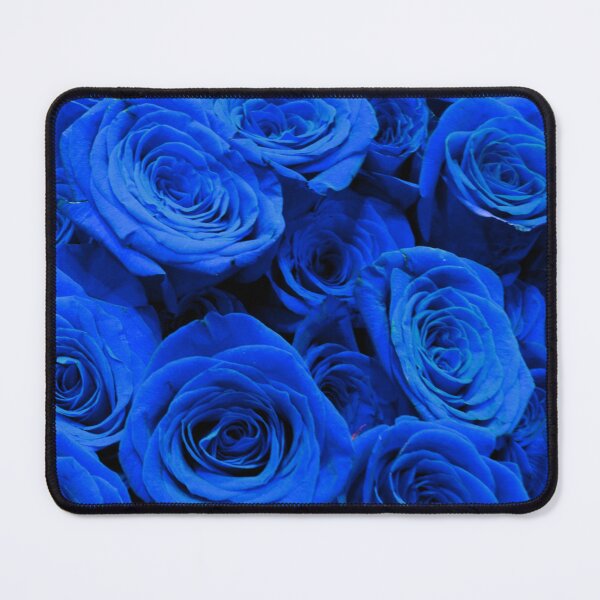 Item preview, Blue Roses, Romantic periwinkle floral photo, royal blue floral bouquet  designed and sold by hollycooper.