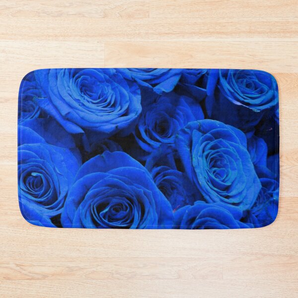 Item preview, Blue Roses, Romantic periwinkle floral photo, royal blue floral bouquet  designed and sold by hollycooper.