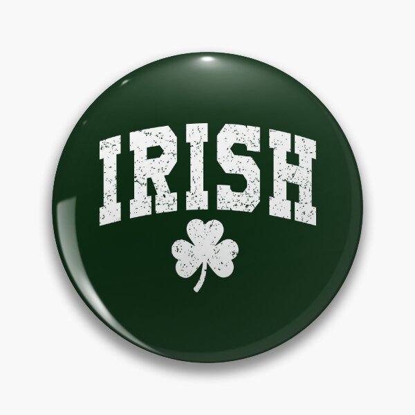 Item preview, White IRISH – Distressed Shamrock Design designed and sold by Saxon Designs.