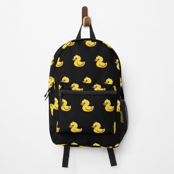 Item preview, Cute Yellow Ducklings Pattern on Black Background designed and sold by Mariciii96.