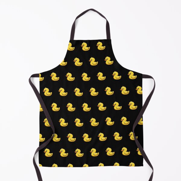 Item preview, Cute Yellow Ducklings Pattern on Black Background designed and sold by Mariciii96.