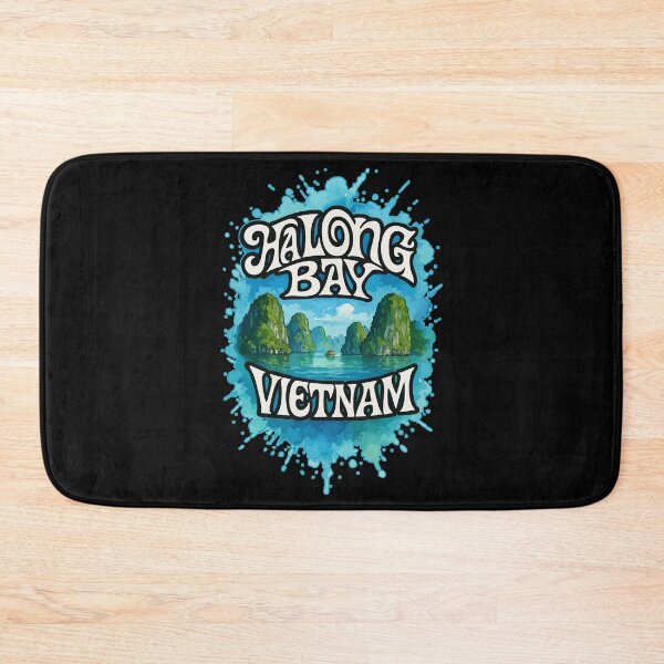 Item preview, Ha Long Bay Vietnam Watercolor Travel designed and sold by TomFrontierArt.