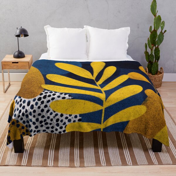 Item preview, Colorful shapes and plants in design designed and sold by anytka.