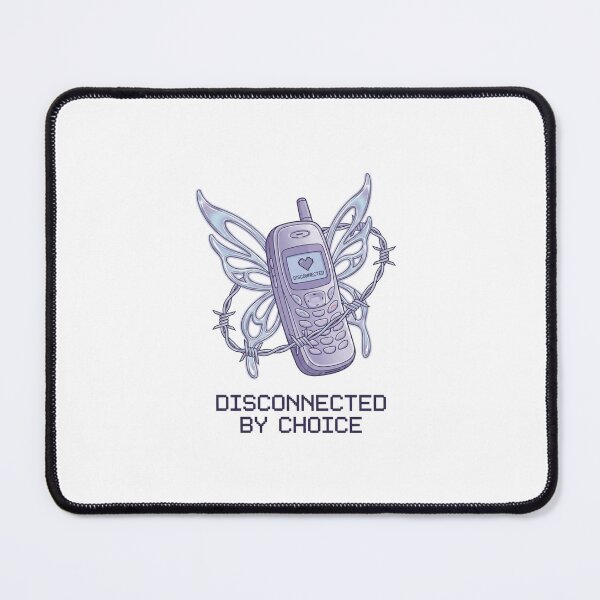 Item preview, Disconnected By Choice Y2K Cyber Fairy Phone designed and sold by mergmart.