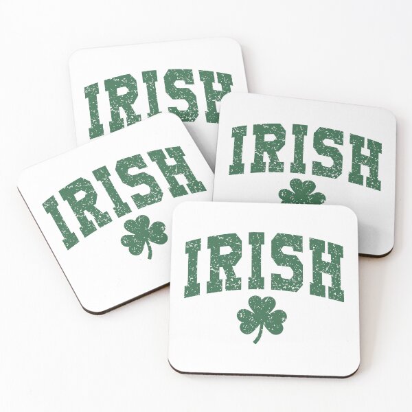 Item preview, Green IRISH – Distressed Shamrock Design designed and sold by Saxon Designs.